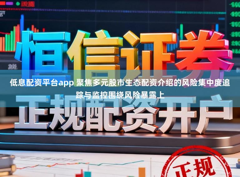 低息配资平台app 聚焦多元股市生态配资介绍的风险集中度追踪与监控围绕风险暴露上