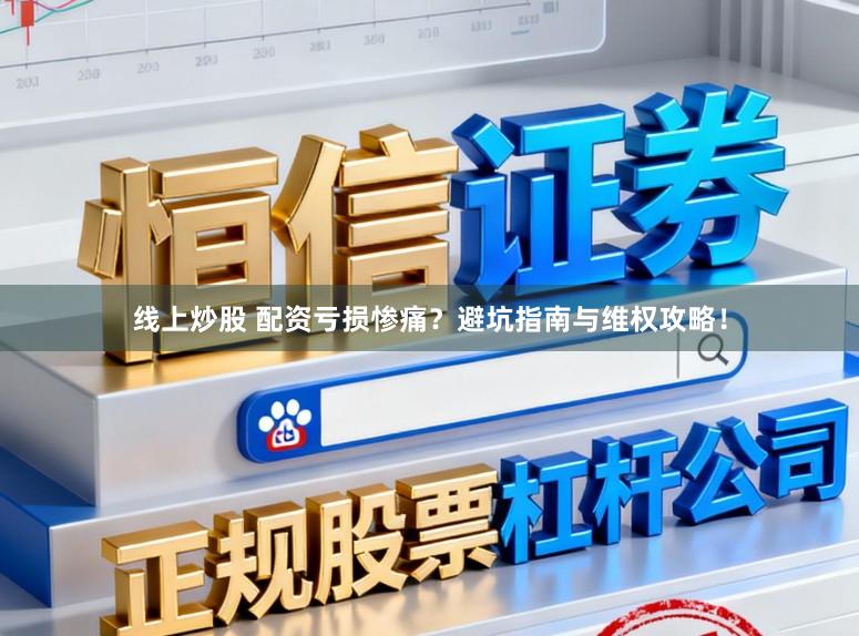 线上炒股 配资亏损惨痛？避坑指南与维权攻略！