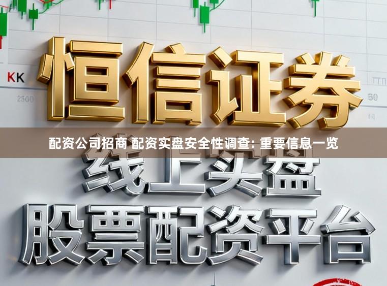 配资公司招商 配资实盘安全性调查: 重要信息一览
