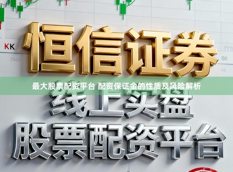 最大股票配资平台 配资保证金的性质及风险解析