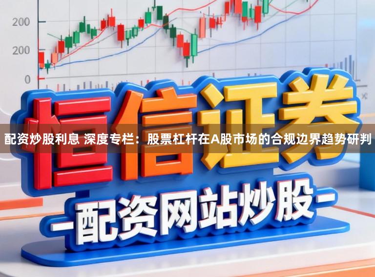配资炒股利息 深度专栏:股票杠杆在A股市场的合规边界趋势研判